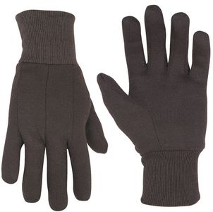 Brown Jersey Gloves
