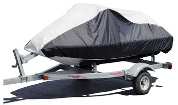 Budge Black & Gray Sportsman Deluxe Waterproof Jet Ski Cover