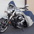 Budge Water Resistant Outdoor Blue & Gray Motorcycle Cover