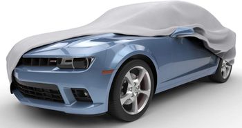 Budge Rain Barrier Waterproof Gray Car Cover