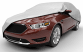Budge Superior Rust-Oleum NeverWet Waterproof Gray Car Cover