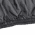 Budge Black Touring Motorcycle Cover