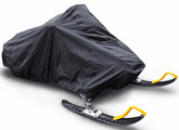 Budge Black Sportsman Waterproof Snowmobile Cover