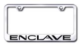 Buick Enclave Laser Etched Stainless Steel License Plate Frame