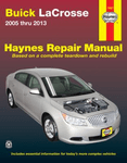 Buick LaCrosse Haynes Repair Manual (2005-2013)