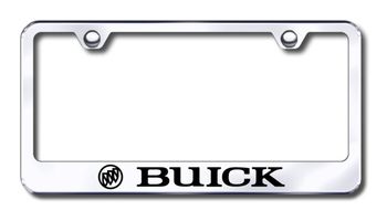 Buick Laser Etched Stainless Steel License Plate Frame