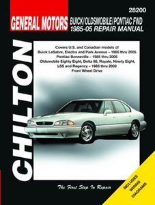 Buick, Oldsmobile & Pontiac FWD Chilton Repair Manual (1985-2005)