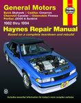 Buick Skyhawk, Cadillac Cimarron, Chevrolet Cavalier, Olds Firenza, Pontiac J2000 & Sunbird Haynes Repair Manual (1982-1994)