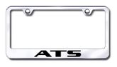 Cadillac ATS Laser Etched Stainless Steel License Plate Frame