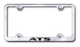 Cadillac ATS Laser Etched Stainless Steel Wide License Plate Frame