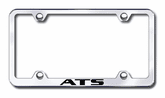 Cadillac ATS Laser Etched Stainless Steel Wide License Plate Frame