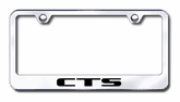 Cadillac CTS Laser Etched Stainless Steel License Plate Frame