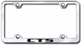 Cadillac CTS Laser Etched Stainless Steel Wide License Plate Frame