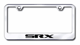 Cadillac SRX Laser Etched Stainless Steel License Plate Frame