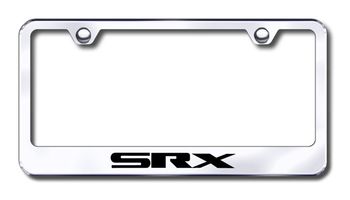 Cadillac SRX Laser Etched Stainless Steel License Plate Frame