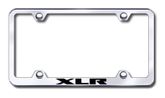Cadillac XLR Laser Etched Stainless Steel Wide License Plate Frame