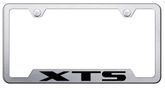 Cadillac XTS Laser Etched Stainless Steel Cut-Out License Plate Frame