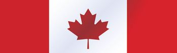 Canadian Flag Maple Leaf Rear Window Decal