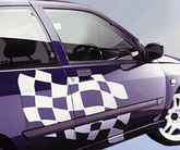 Car Body Graphics & Decorative Tape