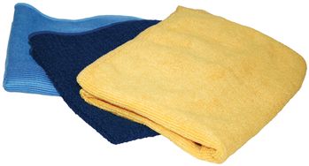 Carrand Microfiber Detailing Towels (3 Pack)