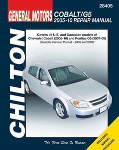 Chevrolet Cobalt & Pontiac G5 Chilton Repair Manual (2005-2010)