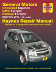 Chevrolet Equinox & Pontiac Torrent Haynes Repair Manual (2005-2017)  