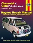 Chevrolet Express & GMC Savana Full-size Vans Haynes Repair Manual (1996-2010)