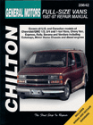 Chevrolet Vans (1987-1997) Chilton Manual