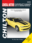 Chevy Camaro Chilton Repair Manual (2010-2015)