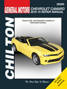 Chevy Camaro Chilton Repair Manual (2010-2015)