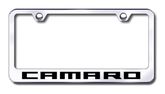 Chevy Camaro Laser Etched Stainless Steel License Plate Frame