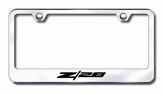 Chevy Camaro Z/28 Laser Etched Stainless Steel License Plate Frame