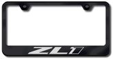 Chevy Camaro ZL1 Laser Etched Stainless Steel License Plate Frame