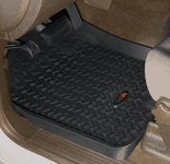 Chevy, GMC & Cadillac Black Front All Terrain Floor Liners-Pair (1999-2006)
