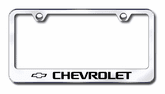 Chevy Stainless Steel License Plate Frames