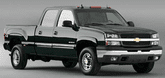 Chevy Silverado 1500 HD Lund Elite Rivet Style Fender Flares (1999-2007)
