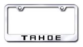 Chevy Tahoe Laser Etched Stainless Steel License Plate Frame