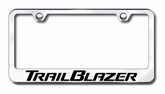 Chevy Trailblazer Laser Etched Stainless Steel License Plate Frame