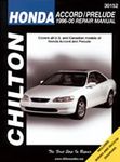 Chilton Repair Manual For Honda Accord/Prelude (1996-2000)