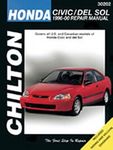 Chilton Repair Manual For Honda Civic & Del Sol (1996-2000)