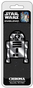 Star Wars R2D2 Molded Emblem Decal 