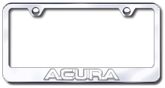 Chrome 3D Acura Logo Stainless Steel License Plate Frame