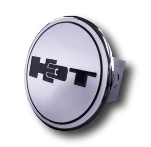 Chrome H3T Logo Stainless Steel Hitch Plug
