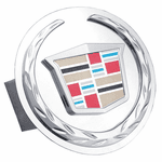 Chrome New Cadillac Logo Stainless Steel Hitch Plug