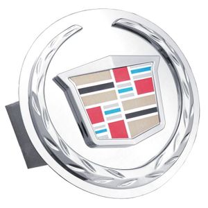 Chrome New Cadillac Logo Stainless Steel Hitch Plug