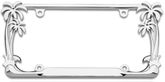 Chrome Palm Tree License Plate Frame