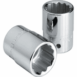 Chrome Sockets - Individual 3/4"