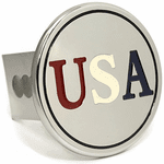 Chrome USA Stainless Steel Hitch Plug