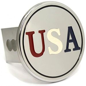 Chrome USA Stainless Steel Hitch Plug