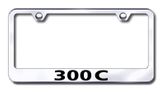 Chrysler 300C Laser Etched Stainless Steel License Plate Frame